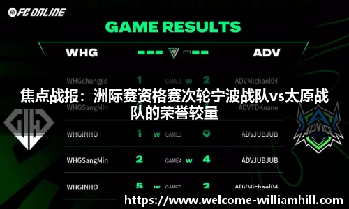 焦点战报：洲际赛资格赛次轮宁波战队vs太原战队的荣誉较量